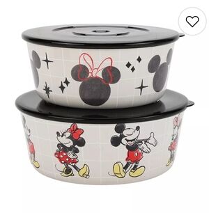 Mickey & Friends storage Containers (Set Of 2)